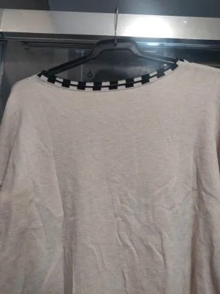 Jersey beige talla única