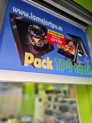 Pack TPV Táctil HP Profesion Caja, Impresora NUEVA