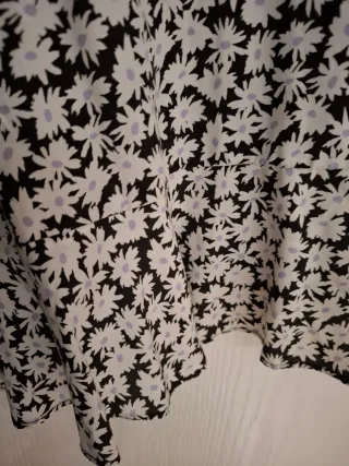 Vestido corto Zara estampado floral