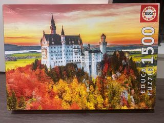 Puzzle Educa 1500 Piezas Castillo Otoño
