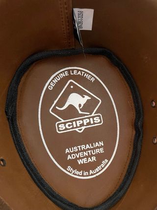 Sombrero vaquero Scippis Irving Talla XL Marrón