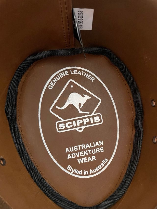 Sombrero vaquero Scippis Irving Talla XL Marrón