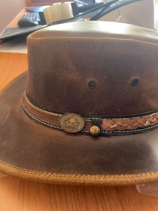 Sombrero vaquero Scippis Irving Talla XL Marrón