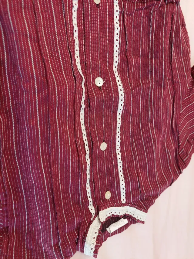 Traje baserritarra blusa y falda