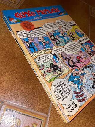Lote cómics Gente Menuda ABC año 1998.
