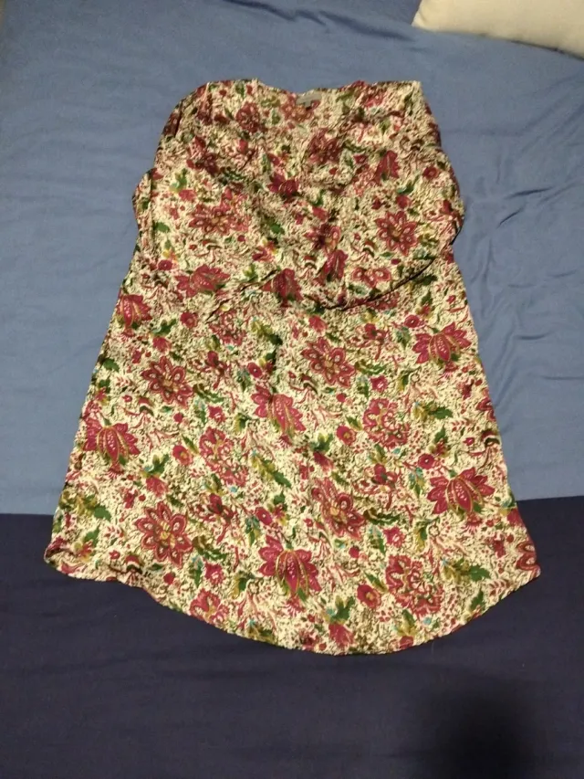 Vestido floral talla L