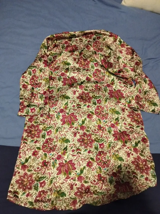 Vestido floral talla L