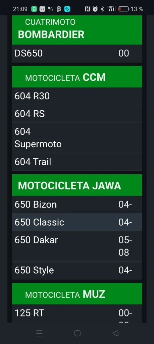 Filtro de aceite HiFloFiltro HF151 Aprilia. BMW...