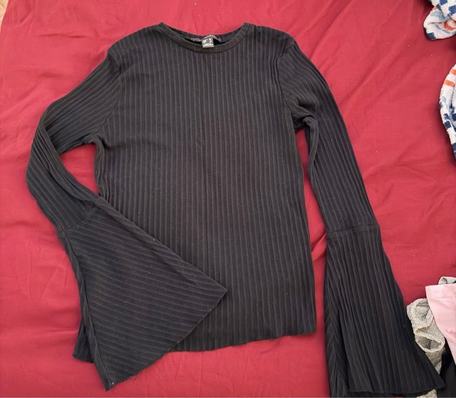 Dos camisetas manga larga negras