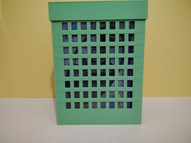 Caja para cartas UNO enfundadas