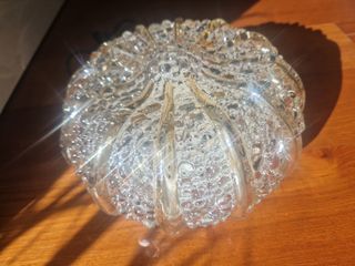 Plafoniera Limburg Glashütte Art Déco Vetro