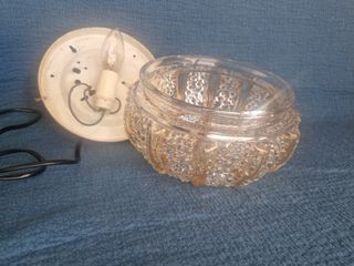 Plafoniera Limburg Glashütte Art Déco Vetro