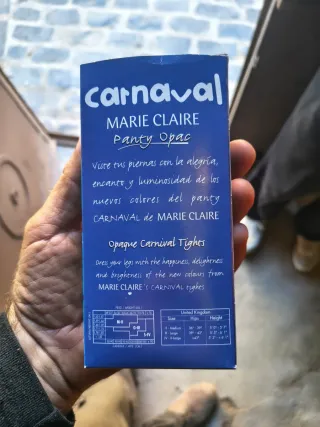 Pantys Marie Claire Opac Talla M,varias tallas