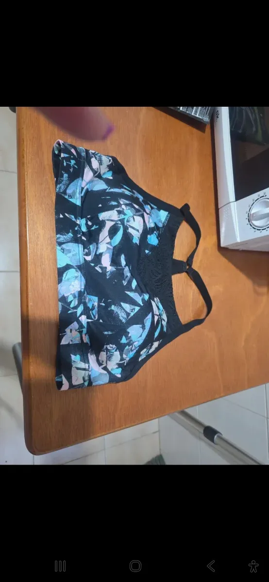 Sujetador deportivo L estampado