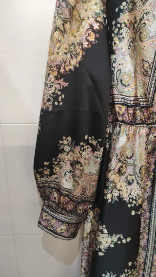 Vestido Carmen Steffens Talla L Estampado