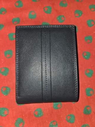 Cartera de cuero CHARRO negra