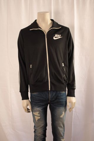 Chaqueta Retro Nike Negra y Blanca Talla M