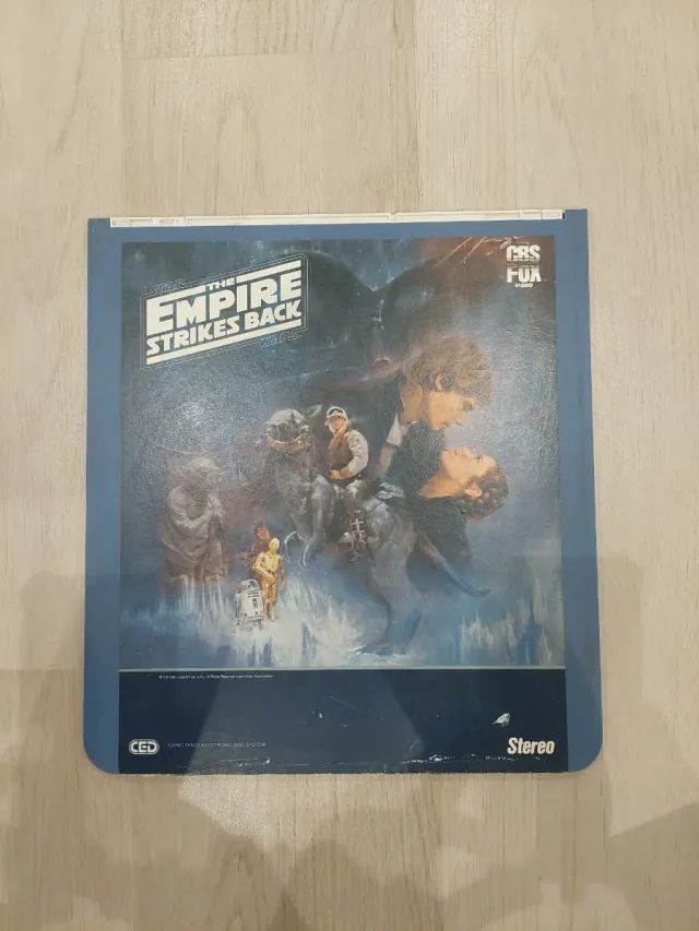 CED (NO LASERDISC) StarWars El Imperio Contraataca
