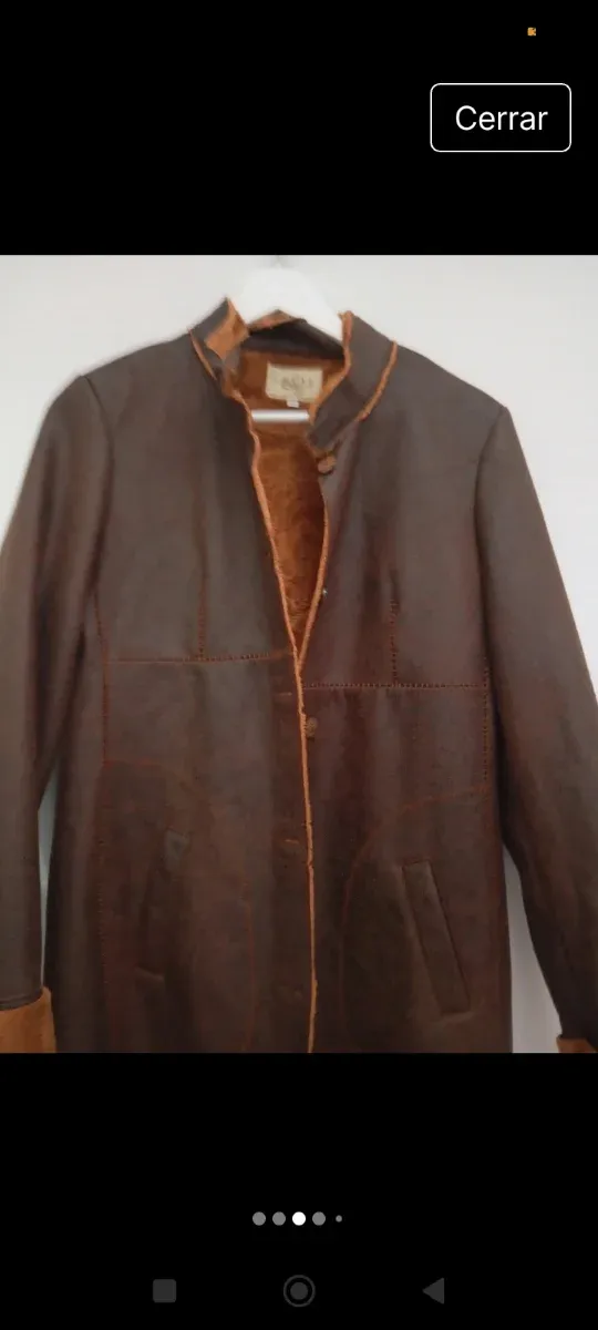 Giacchetta lunga marrone