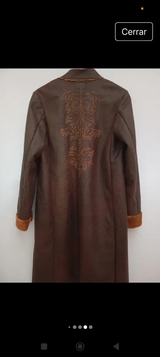 Giacchetta lunga marrone