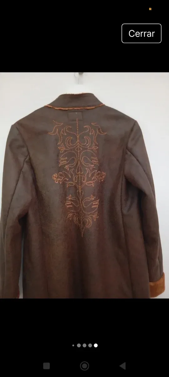 Giacchetta lunga marrone