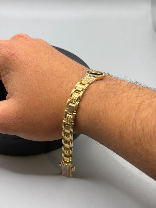 Ref295 Pulsera de Rolèx de oro de 18k