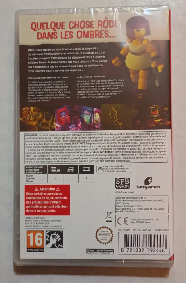 Crow Country Switch precintado ES