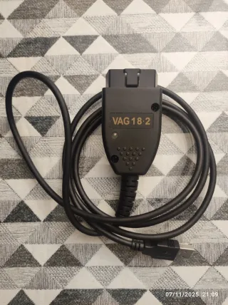 Cable Diagnosis VAG COM 18.2 Español. Sin Software