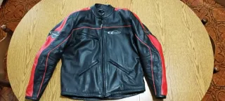 Giacca moto uomo pelle 4 Stagioni vestibilità Tg52