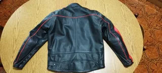 Giacca moto uomo pelle 4 Stagioni vestibilità Tg52