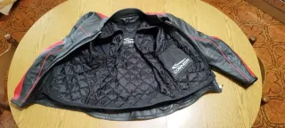 Giacca moto uomo pelle 4 Stagioni vestibilità Tg52