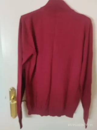 Jersey Pata Negra Rojo Media Cremallera