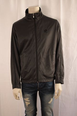 Chaqueta Lotto Negra Talla L Hecho en Italia