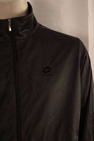 Chaqueta Lotto Negra Talla L Hecho en Italia