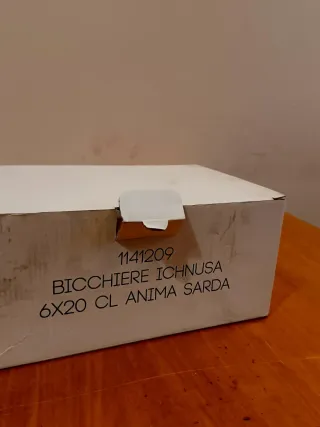 Bicchieri Birra Ichnusa 6x20cl