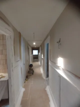 Quitar gotele y papel y pintar