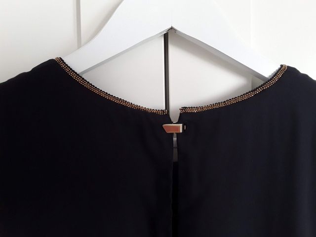 Vestido H&M azul marino talla 40