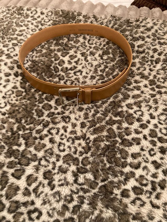 Cinturón Piel Georges Rech T80 Marrón