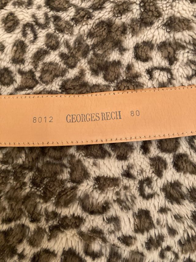 Cinturón Piel Georges Rech T80 Marrón