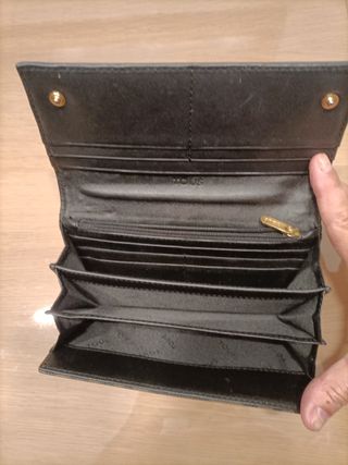 Monedero/billetero/ tarjetero Tous Negro y Marrón