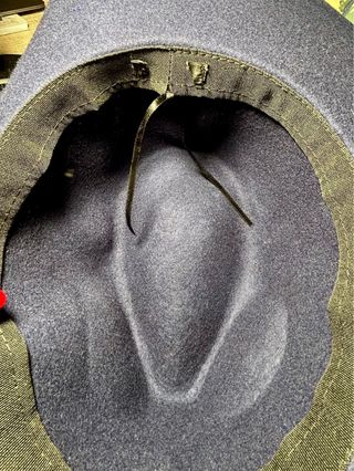 Sombrero fieltro lana cowboy azul