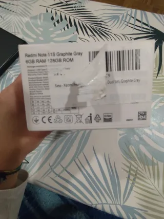 Xiaomi Redmi Note 11S in grigio grafite