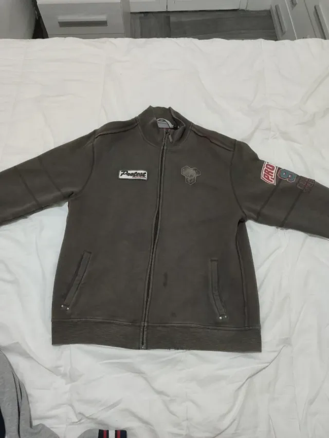 Sudadera Protest boarwear verde oscuro hombre