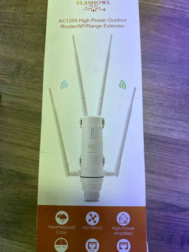 Repetidor WiFi FLASHOWL AC1200 Outdoor