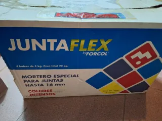 JUNTAFLEX by FORCOL Mortero para Juntas