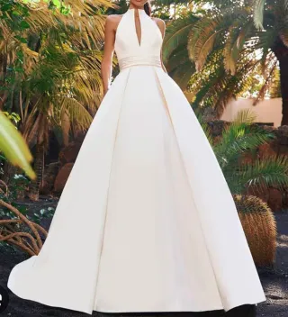 Vestido Novia Pronovias Talla 36 Blanco.