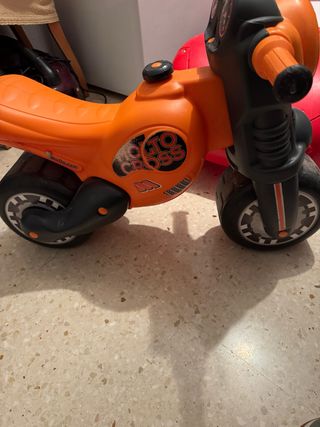 Moto de juguete Molto Cross naranja