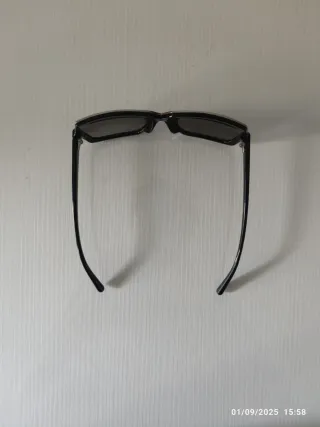 Occhiali da sole Valentino neri e argento