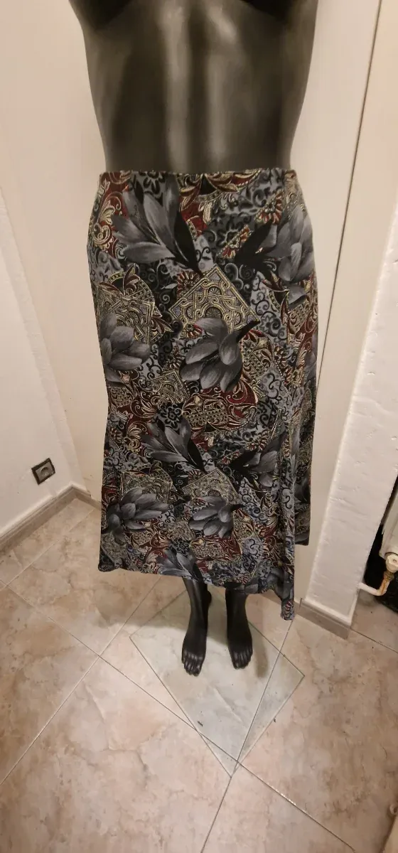 Falda estampada talla única