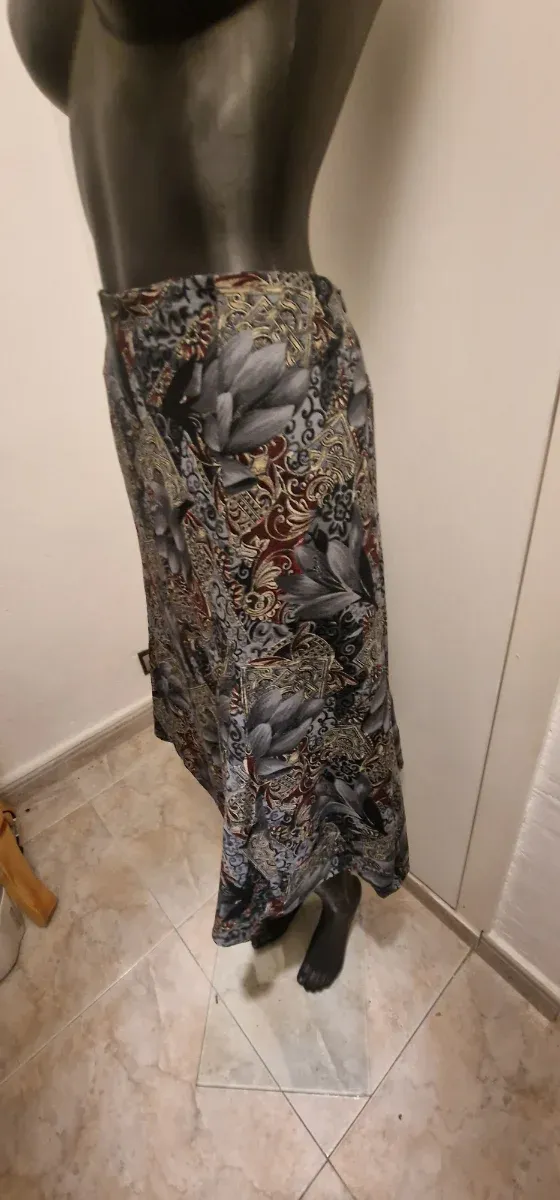 Falda estampada talla única